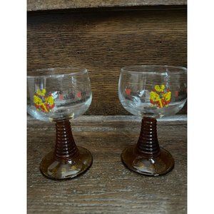 Jakob Trenz Johannisberger This is a beautiful set of wine goblets from Germany.